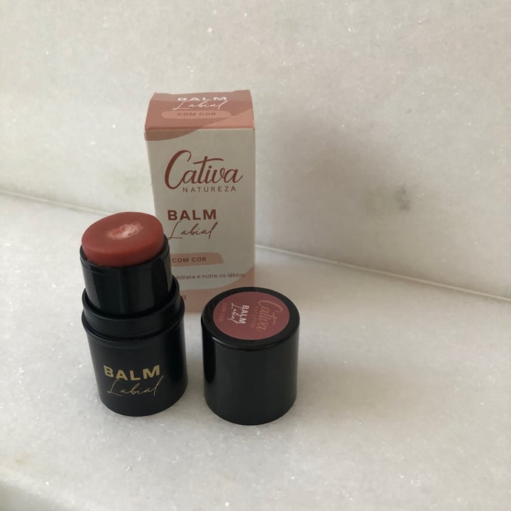 review photo of Cativa Natureza Balm Labial Com Cor shared by @carolinadoria on 12 Oct 2022 - review