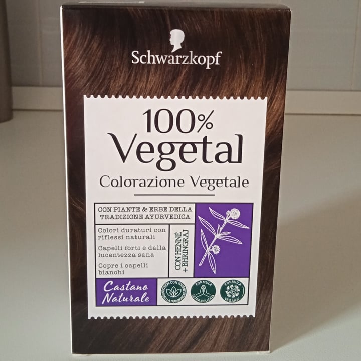 photo of Schwarzkopf Colorazione 100% vegetale shared by @cristinasassari on  01 Sep 2021 - review
