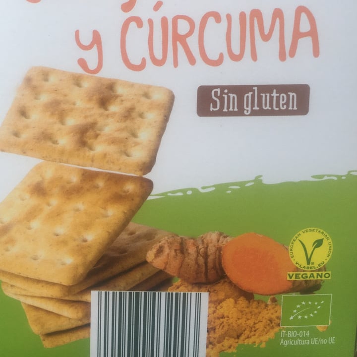 photo of GutBio Crackers Con Quinoa Y Cúrcuma shared by @letisia on  18 Jun 2021 - review