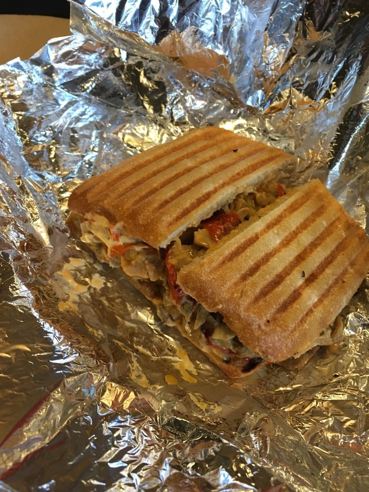 review photo of Blossom du Jour Philly cheesesteak Sandwich shared by @katharinauberger on 31 Mar 2020 - review