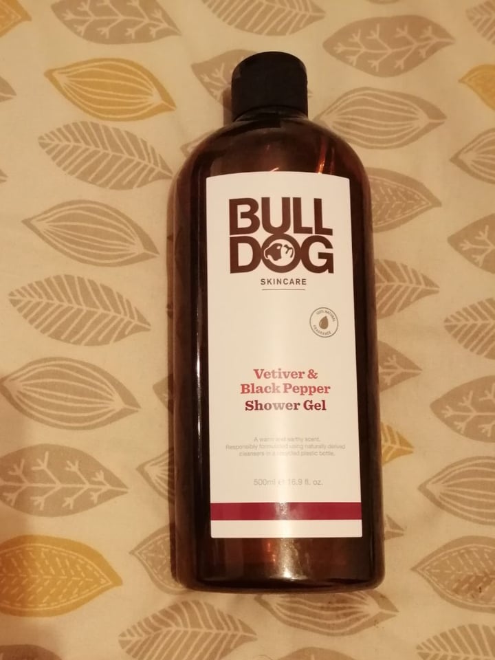 photo of Bulldog Vetiver & Black Pepper Shower Gel shared by @nrc on  05 Jan 2020 - review