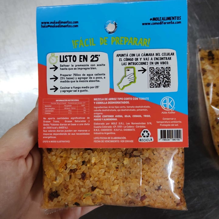 photo of Molé Risotto Napolitano shared by @pvilches on  06 Oct 2021 - review