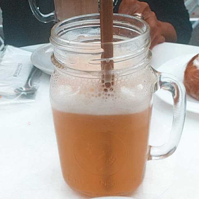 「Licuado de durazno」の料理の写真