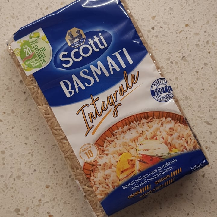 photo of Riso Scotti Basmati Integrale shared by @dany1605vegan on  12 Jan 2022 - review