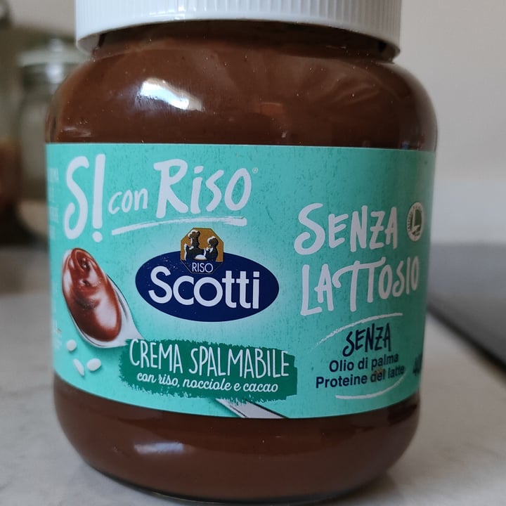photo of Riso Scotti Crema Spalmabile Con Riso Nocciole E Cacao shared by @veganzappa on  20 Aug 2022 - review