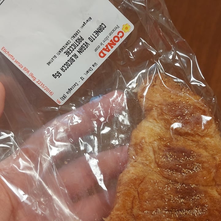 review photo of Conad Cornetto vegano albicocca shared by @itspaola on 14 Sep 2022 - review