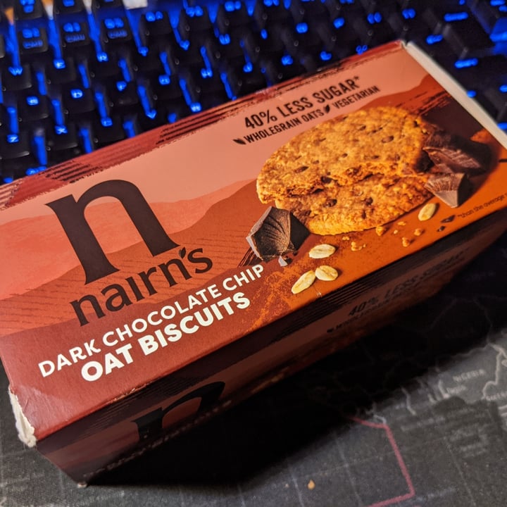photo of Nairn's Dark chocolate chip oat biscuits new packaging shared by @katchan on  26 Mar 2022 - review