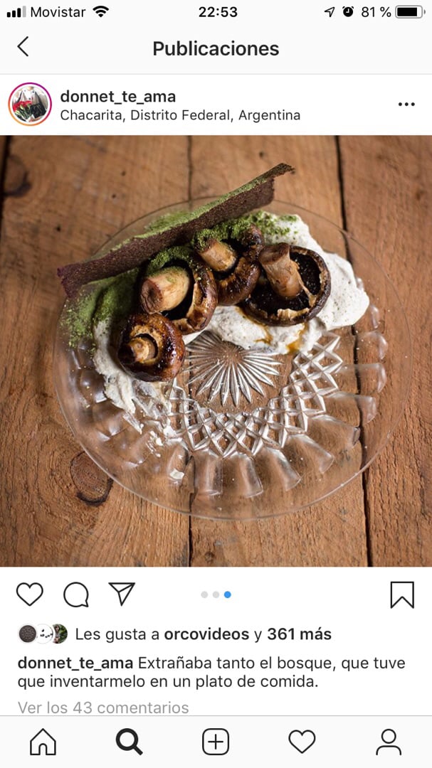 photo of Donnet Donnet mushrooms shared by @solcanievsky on  24 Jul 2019 - review