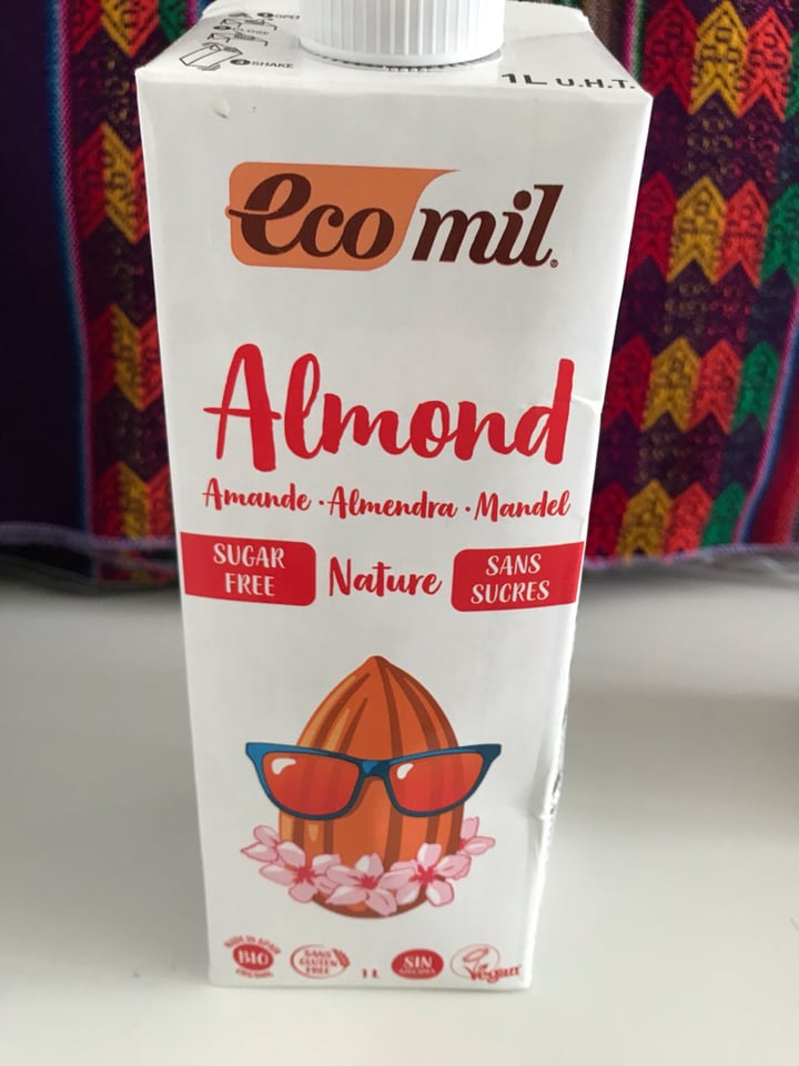 photo of Ecomil Nature Almond Milk Sugar Free shared by @deniz on  17 Dec 2019 - review