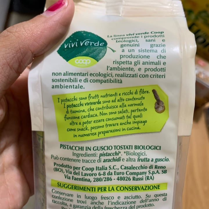 photo of Vivi Verde Coop Pistacchi biologici shared by @aleanto on  12 Oct 2022 - review