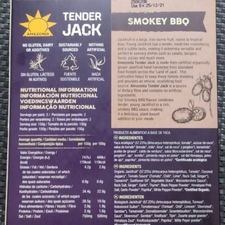 photo of Vitanuts  Tender Jack smokey bbq shared by @anadmp on  29 May 2021 - review