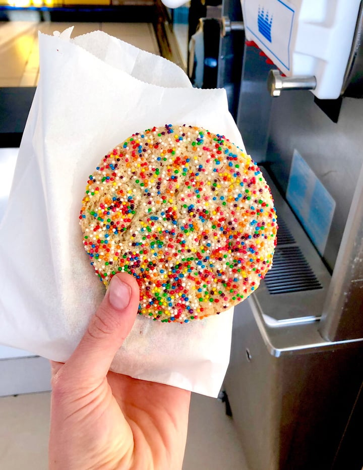 photo of Mission Square Market Sprinkle Cookie (Maya’s Vegan Cookies) shared by @courtneyransom on  19 May 2019 - review