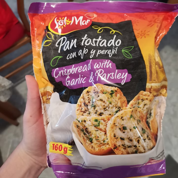 photo of Sol & Mar pan tostado garlic and parsley shared by @irecalde on  05 May 2022 - review