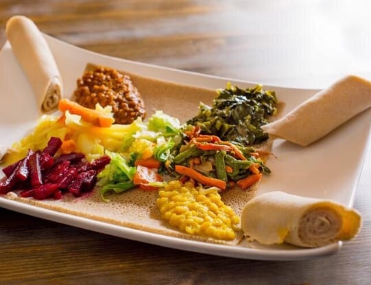 review photo of Awash Brooklyn Vegan Sampler shared by @ltlai on 23 May 2018 - review