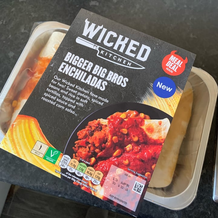 photo of Wicked Bigger Big Bros Enchiladas shared by @zoehamill on  15 May 2022 - review