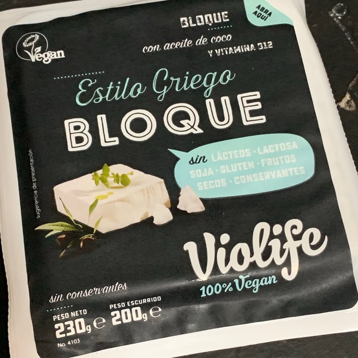 photo of Violife Bloque Estilo Griego shared by @naivoncake on  24 Sep 2020 - review
