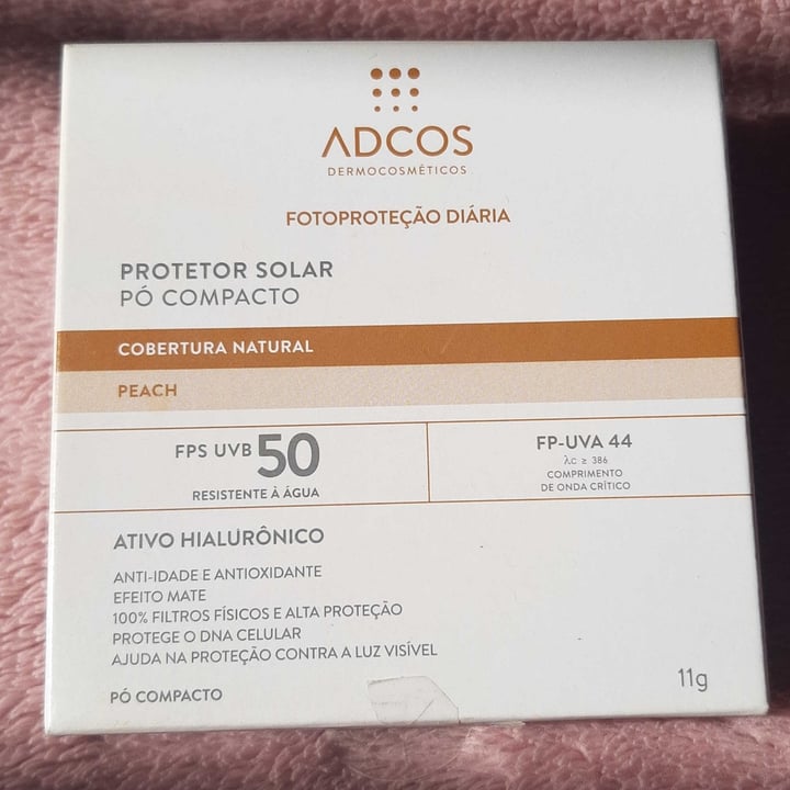 photo of Adcos protetor solar pó compacto shared by @deborazanini on  25 May 2022 - review