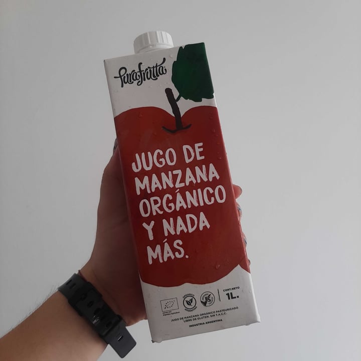 photo of Pura frutta Jugo De Manzana Roja shared by @arielfernandez on  17 Jan 2022 - review