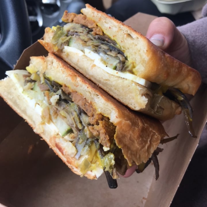 photo of Two Dollar Radio Headquarters Southside cubano shared by @rachelsveganlife on  10 Oct 2021 - review
