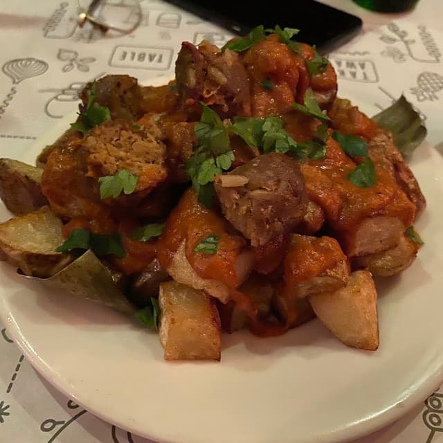 Photo of the dish “Patatas bravas”