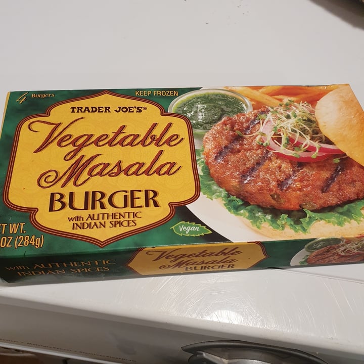 Trader Joe's Vegetable Masala Burger Review abillion