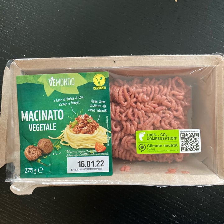 review photo of Vemondo Macinato vegetale shared by @lunis77 on 17 Jan 2022 - review