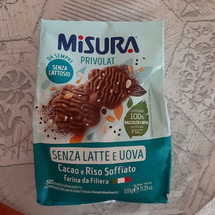 review photo of Misura Biscotti con cacao e riso soffiato - Privolat shared by @fede21 on 16 May 2022 - review