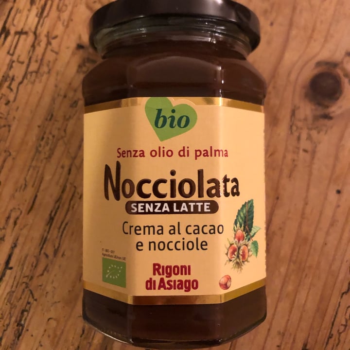 photo of Rigoni di Asiago Nocciolata Dairy Free Hazelnut Spread with Cocoa shared by @elenaerossini on  08 May 2022 - review
