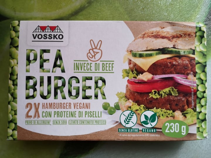 photo of Vossko PEA BURGER shared by @rachele82 on  13 Apr 2020 - review