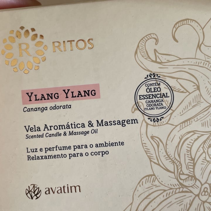 photo of Avatim Ylang Ylang Vela Aromática & Massagem  shared by @wivia on  24 Nov 2022 - review