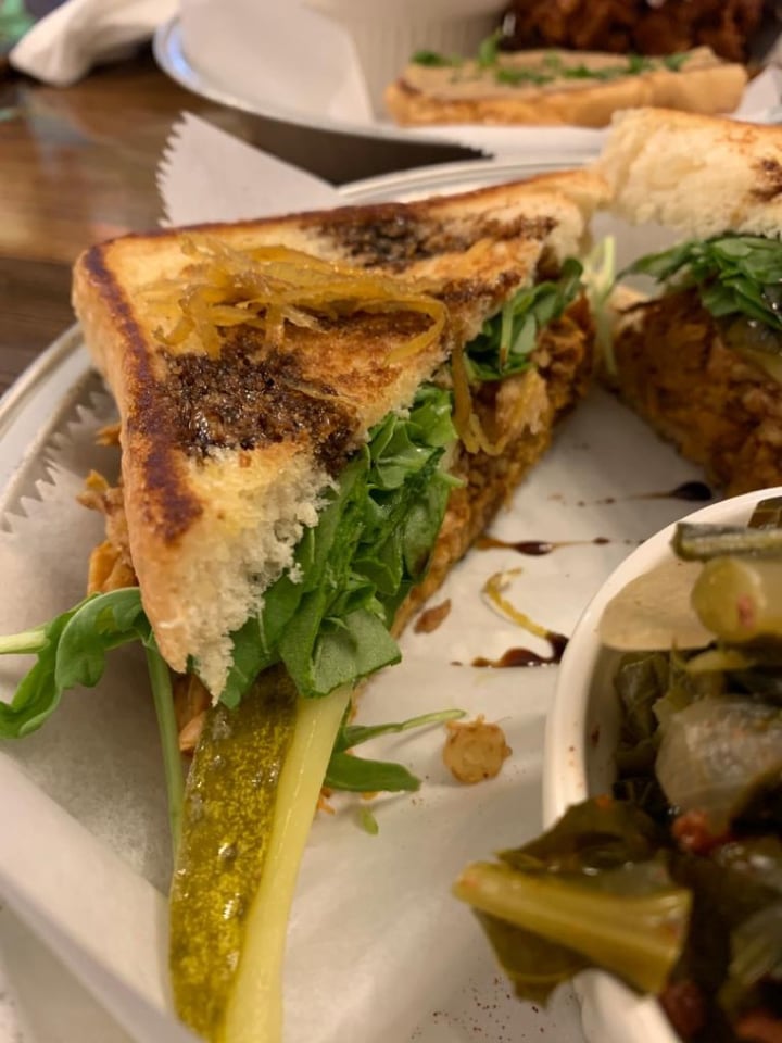 photo of Dharma Fine Vittles Carolina BBQ Pulled Jackfruit shared by @giveafudge2day on  22 Nov 2019 - review