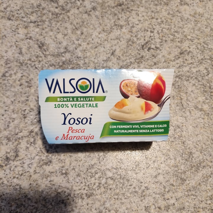 photo of Valsoia Yogurt alla pesca&maracuja shared by @tulingreen on  15 Mar 2022 - review