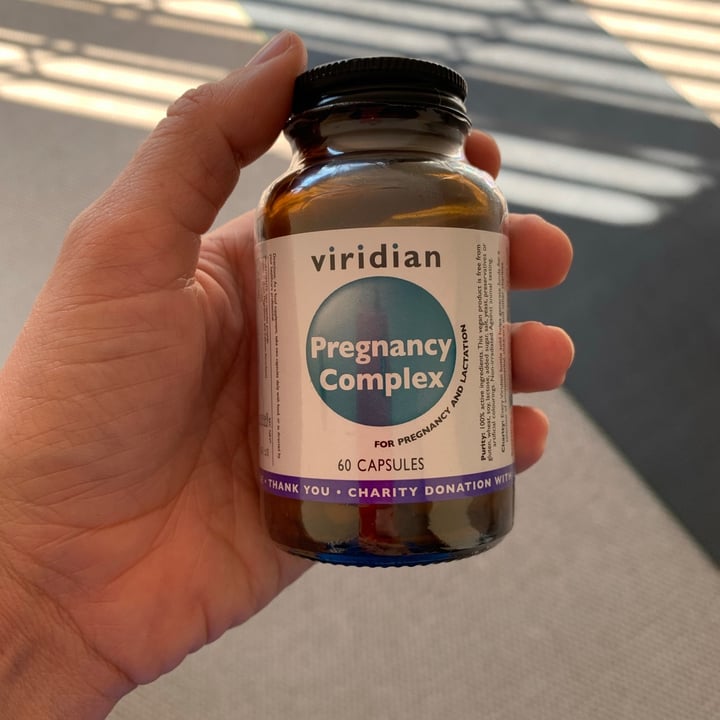 photo of Viridian Nutrition Pregnancy Complex shared by @karlavisagie on  06 Jun 2020 - review