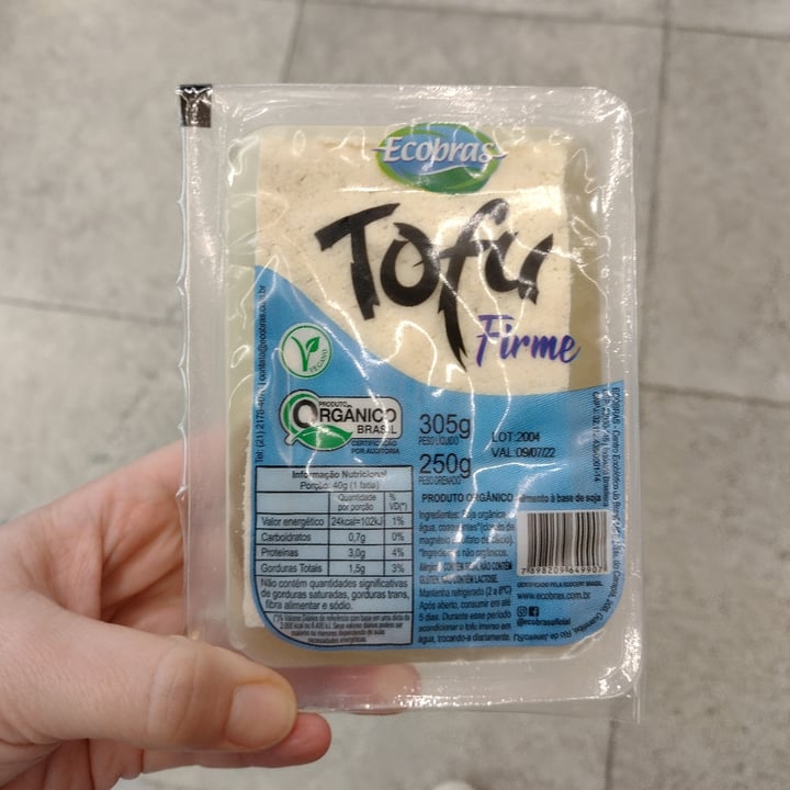 photo of Ecobras Tofu firme shared by @liviafrigerineves on  07 May 2022 - review