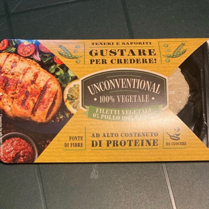 photo of Unconventional Filetti Vegetali 0% Pollo 100% Gusto - Plant Based Fillet shared by @ninny80 on  09 Jun 2022 - review