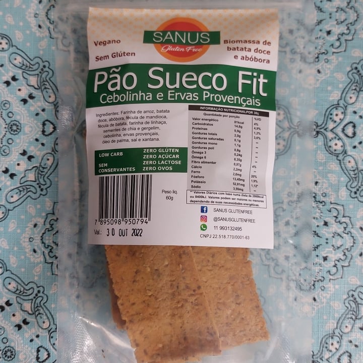 photo of Sanus pão sueco fit shared by @ivanabiason on  15 Aug 2022 - review