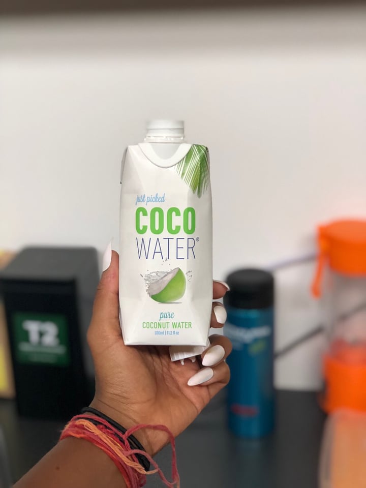 photo of Just Picked Coco Pure Coconut Water shared by @alyrauff on  04 Oct 2018 - review