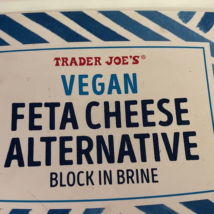 photo of Trader Joe's Vegan Feta Cheese Alternative shared by @tempeh74 on  22 May 2022 - review