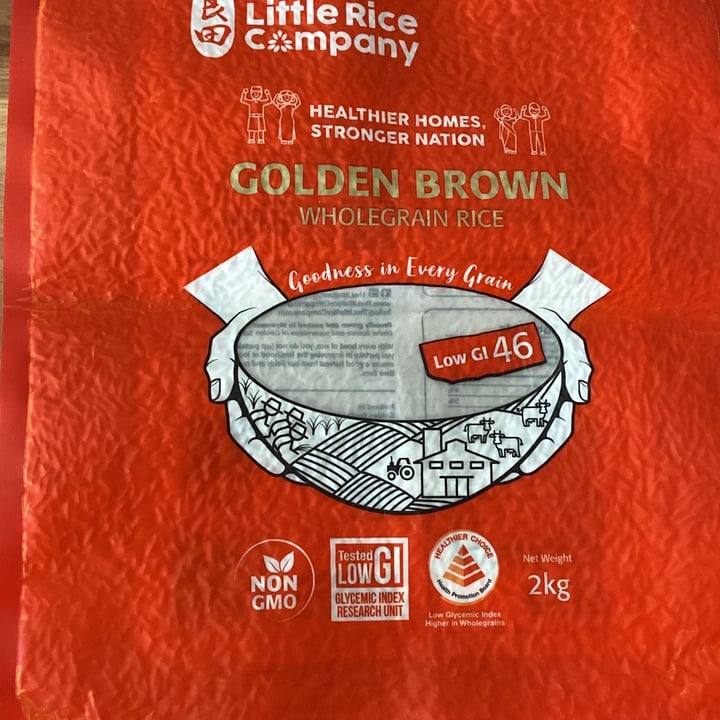 photo of The Little Rice Company Golden Brown Wholegrain Rice shared by @hengguanhou on  29 Oct 2022 - review