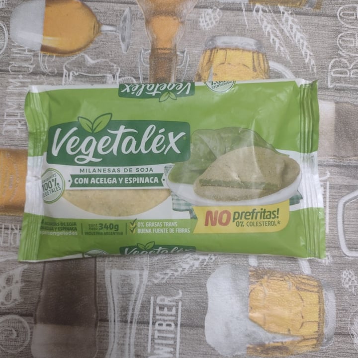 photo of Vegetalex Milanesa de Soja con Acelga y Espinaca shared by @arianablustein on  26 Mar 2022 - review