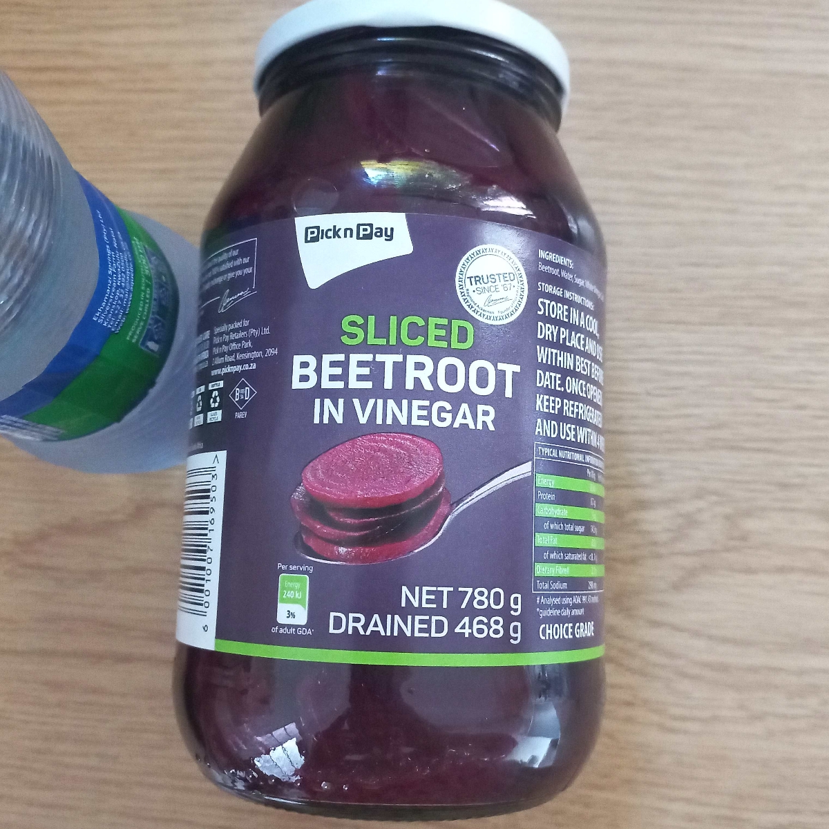 Beetroot sliced in vinegar from Pick n Pay - Vegan Product Reviews ...