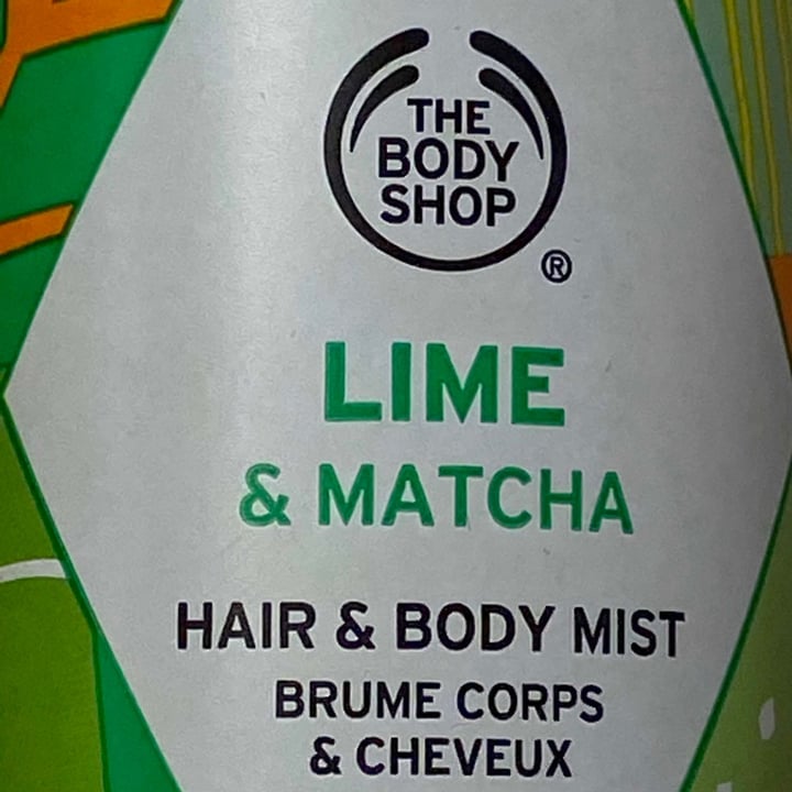 photo of The Body Shop Lime and matcha hair and body mist shared by @pigsnpaws on  10 Feb 2021 - review