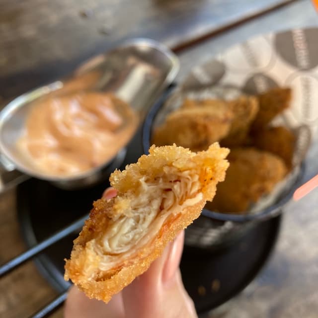 菜肴“Panko crumbed strips(vegan)”的照片