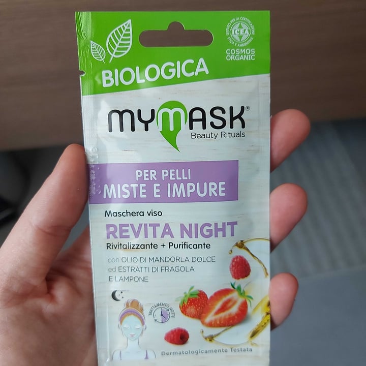 photo of mymask Revita Night Maschera Viso shared by @gm92 on  31 May 2022 - review