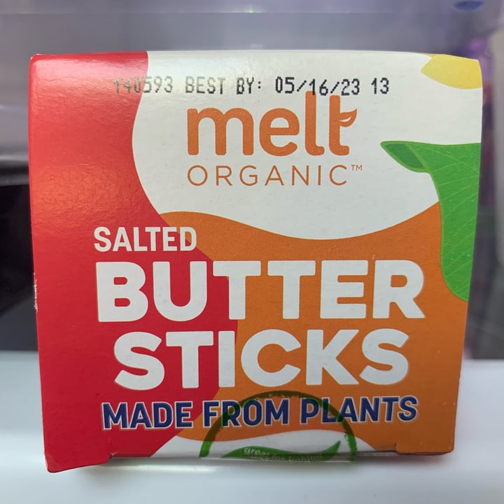 photo of Melt Organic Melt organic Salted Butter Sticks shared by @jeremytheape on  19 Nov 2022 - review