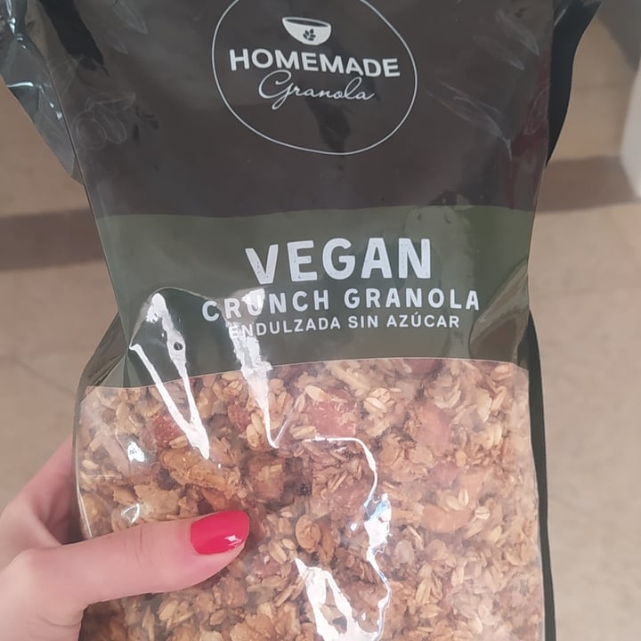 photo of Homemade Granola Vegan Crunch shared by @solcitovz on  04 Oct 2022 - review