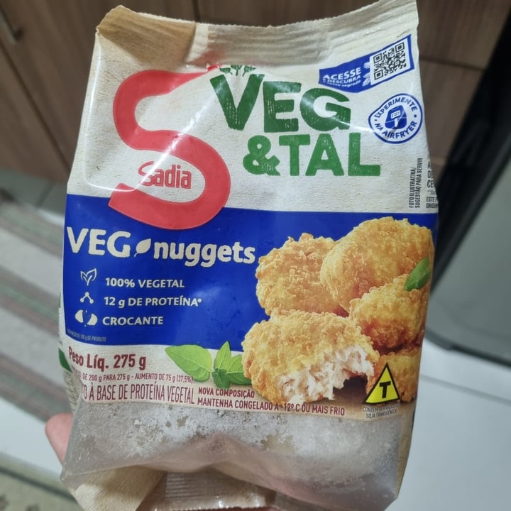 photo of Sadia Nuggets de Vegetais shared by @mapereira on  07 May 2022 - review