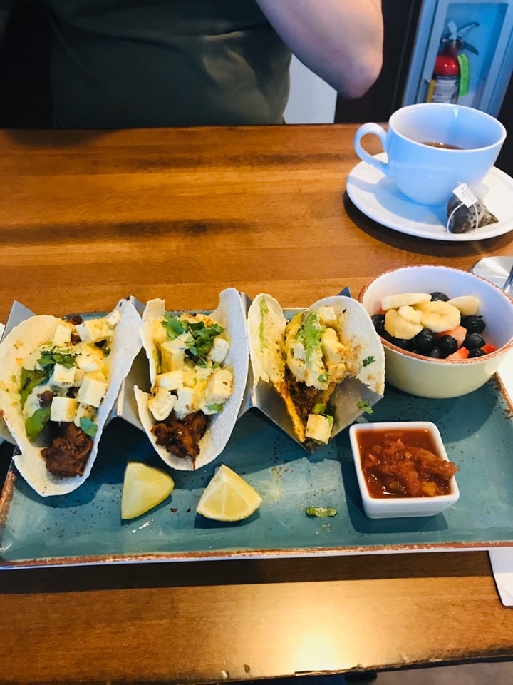 photo of Viridescent Kitchen Breakfast Tacos shared by @candacewaldie on  14 Dec 2019 - review