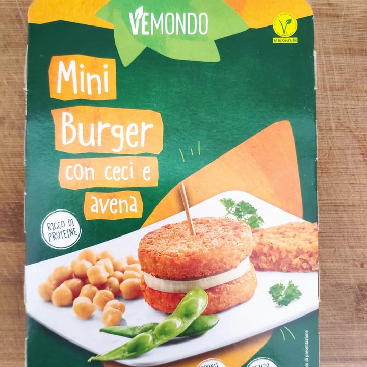 photo of Vemondo Mini Burger con Ceci e Avena shared by @dariomarquez on  27 Apr 2021 - review
