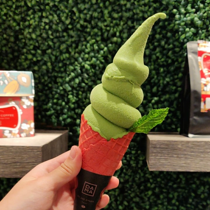 photo of DAMA Green Tea Ice Cream shared by @cannoninblue on  18 Jun 2020 - review